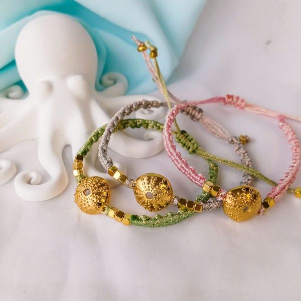 βραχιόλι αχινός macrame